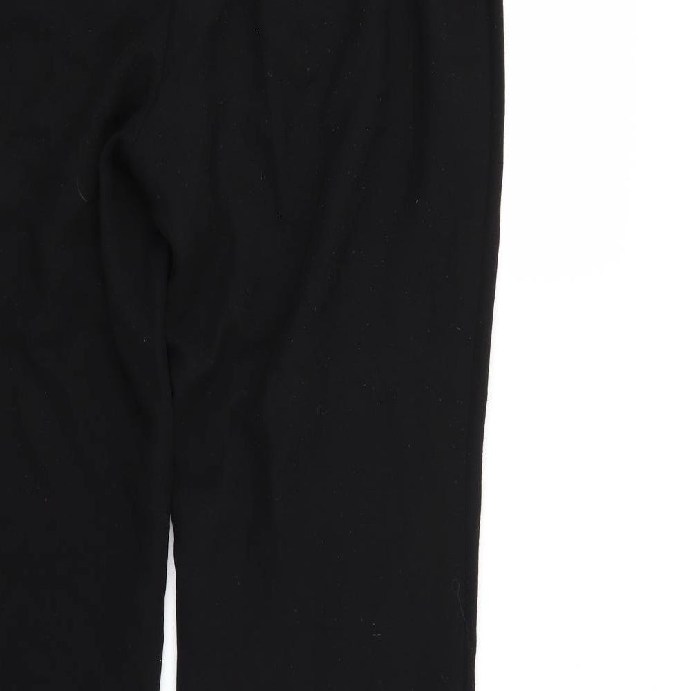 Marks & Spencer Womens Black   Trousers  Size 18 L27 in