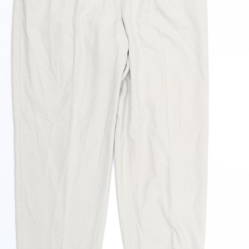 Jumper Womens Ivory   Trousers  Size 16 L28 in - Elastic Waist