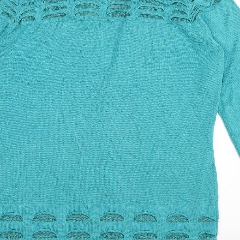 Peruna Womens Green   Cardigan Jumper Size 12  - non fastening