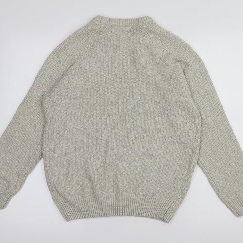 Primark Mens Grey   Pullover Jumper Size S