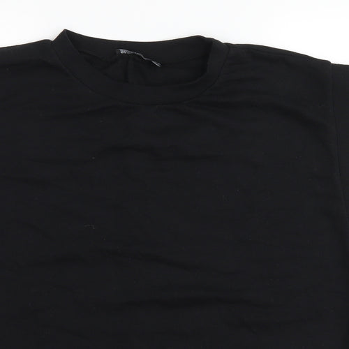 I SAW IT FIRST Womens Black   Basic Tank Size 16