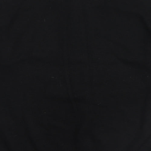 Preworn Mens Black Striped  Pullover Jumper Size S