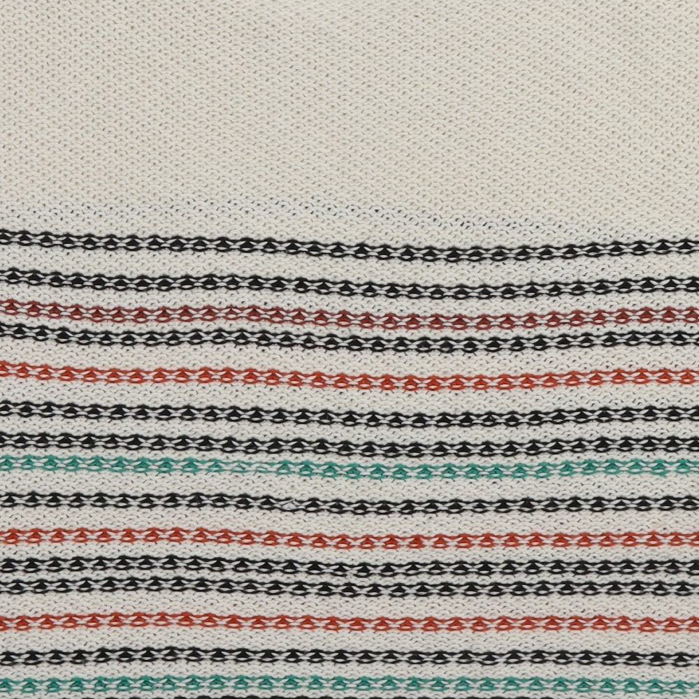 F&F Womens Multicoloured Striped  Basic T-Shirt Size 16