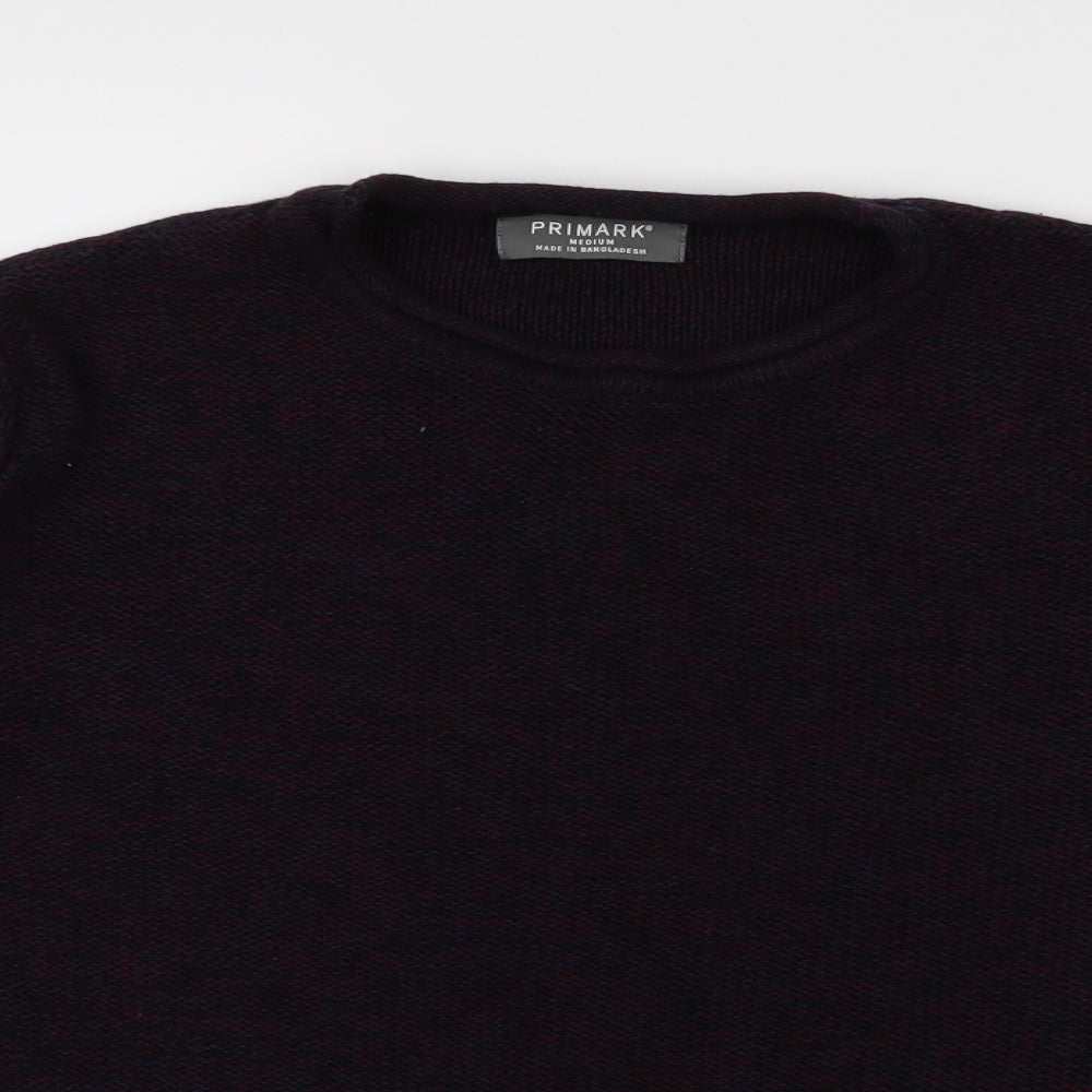 Primark Mens Red   Pullover Jumper Size M
