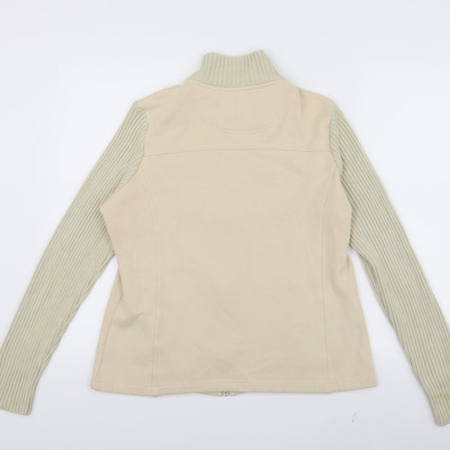 Maine Womens Beige   Cardigan Jumper Size 14