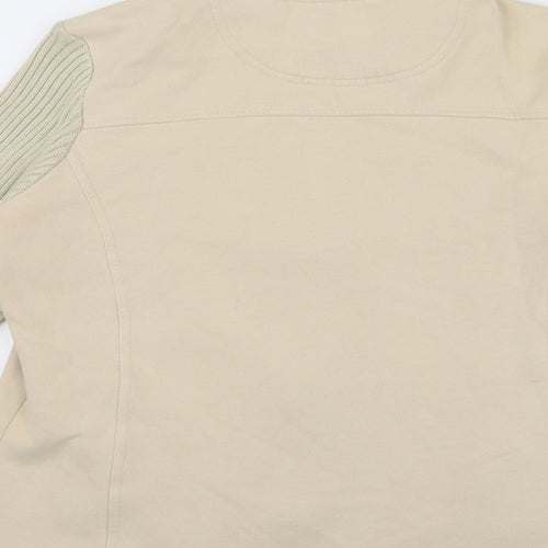 Maine Womens Beige   Cardigan Jumper Size 14