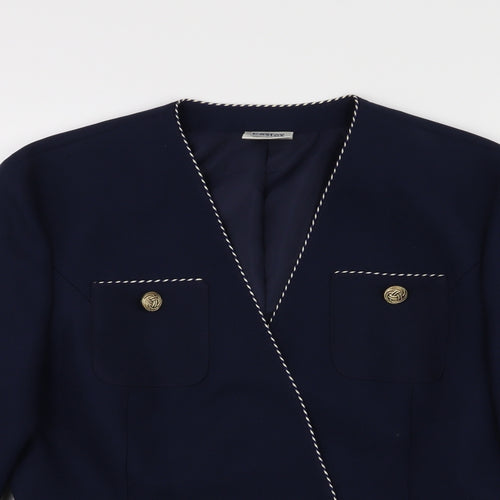 Eastex Womens Blue   Jacket Blazer Size 14
