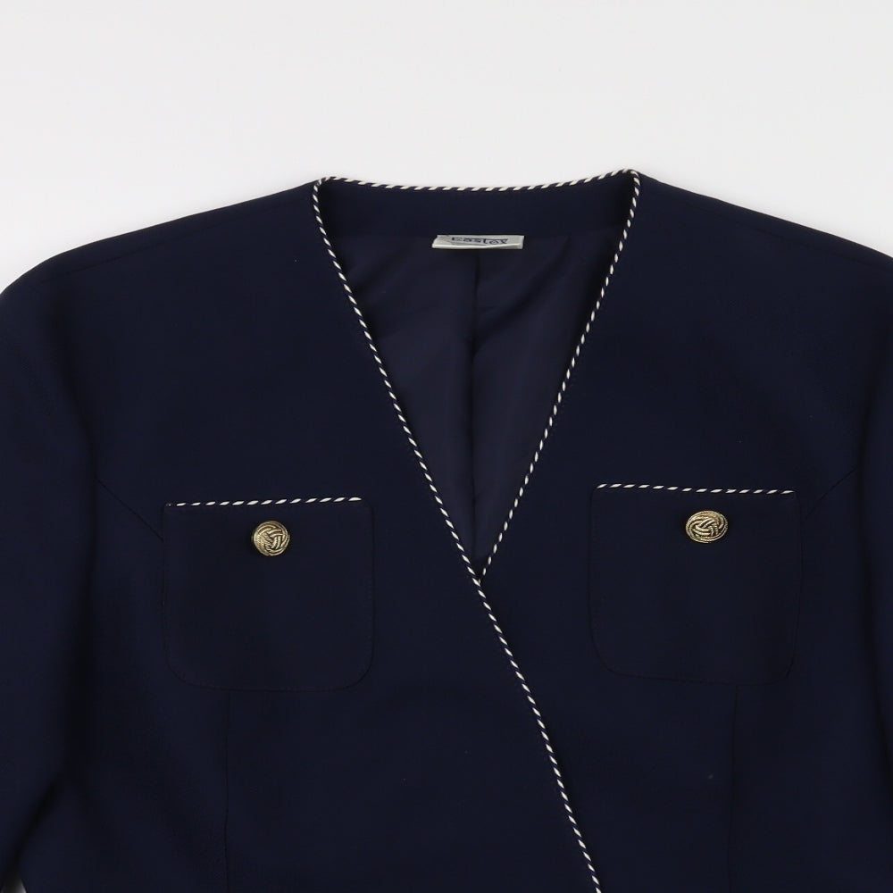Eastex Womens Blue   Jacket Blazer Size 14