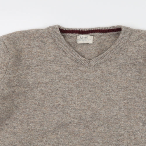 ACW85 Mens Beige   Pullover Jumper Size M