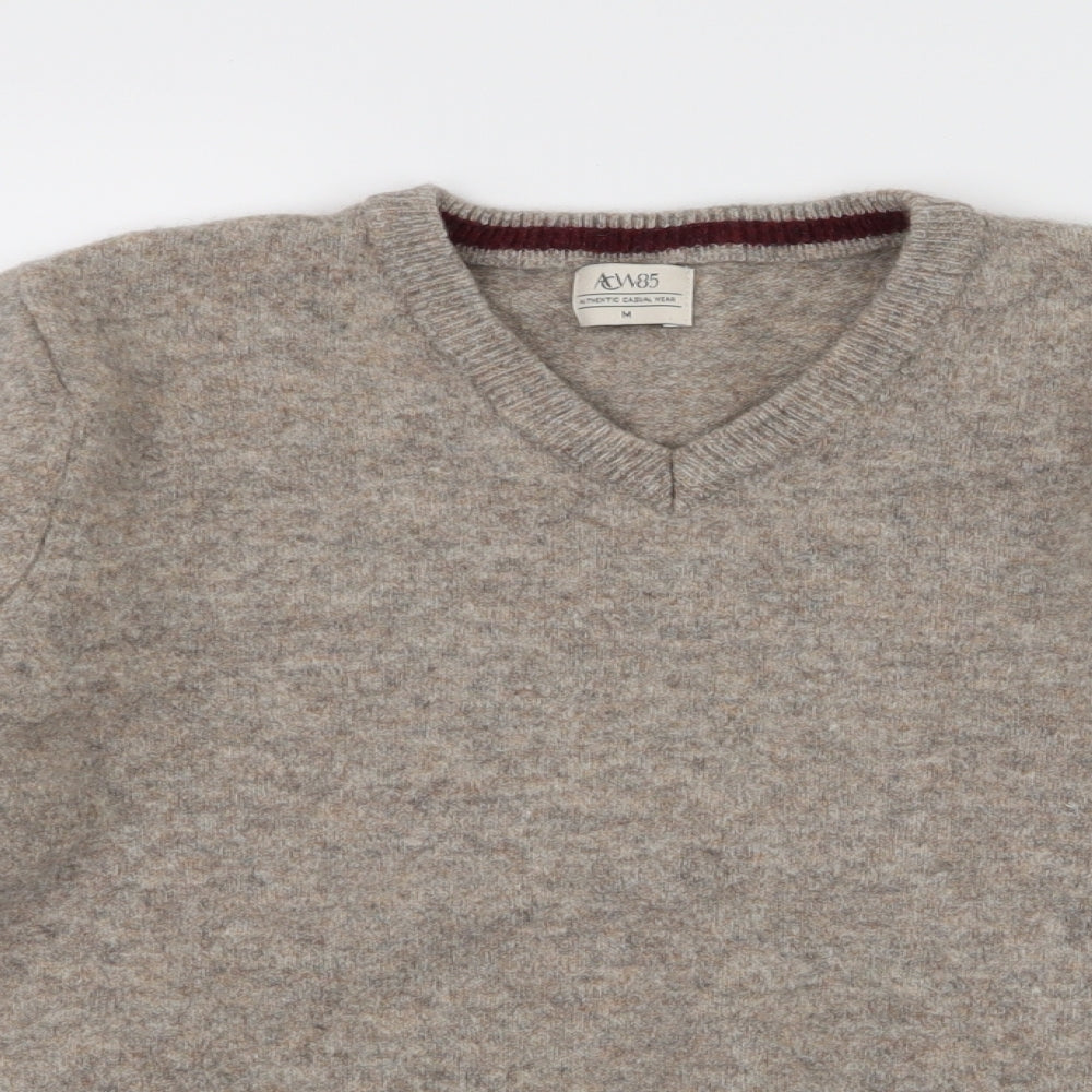 ACW85 Mens Beige   Pullover Jumper Size M