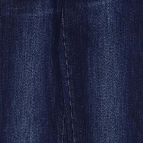 DROMEDAR Womens Blue   Straight Jeans Size 27 L31.5 in