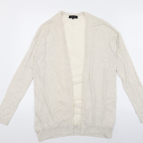 NEWLOOK Womens Beige   Cardigan Jumper Size 10