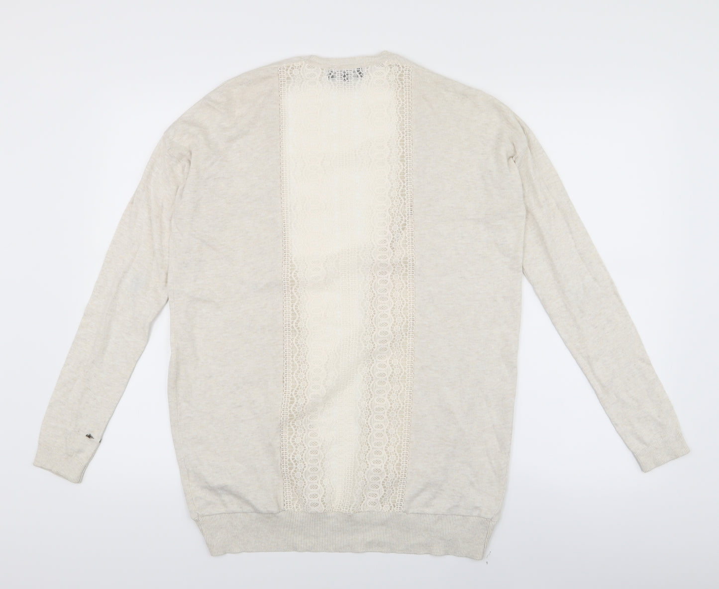 NEWLOOK Womens Beige   Cardigan Jumper Size 10