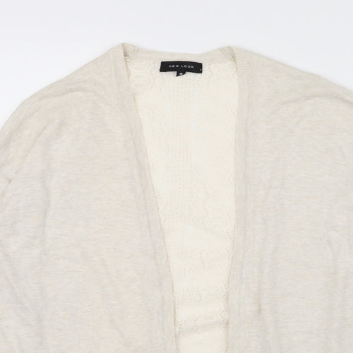 NEWLOOK Womens Beige   Cardigan Jumper Size 10