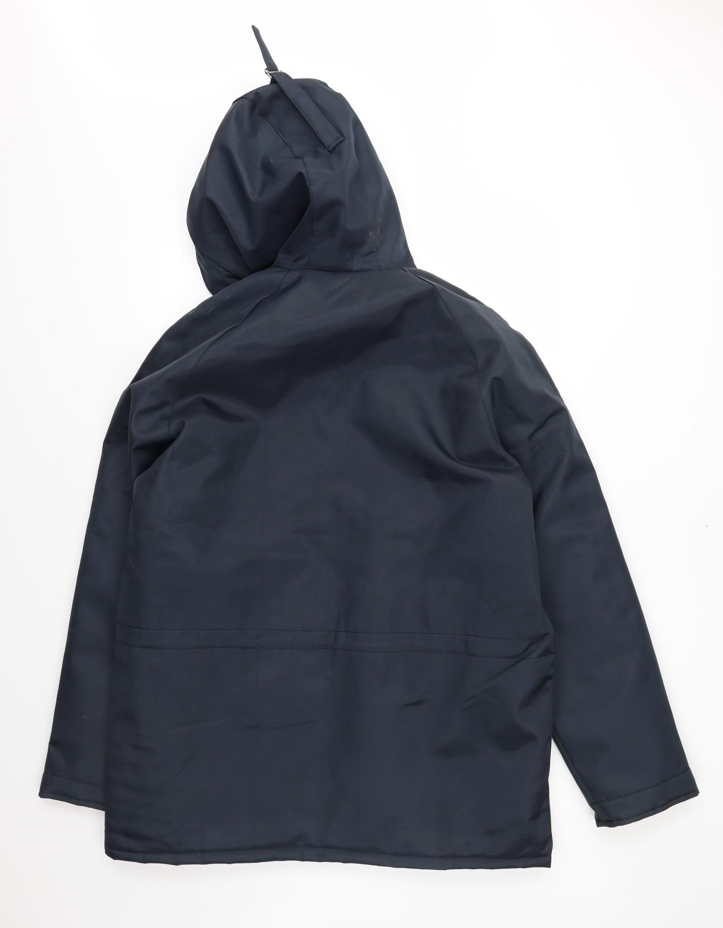 Central Mens Blue   Anorak Coat Size L