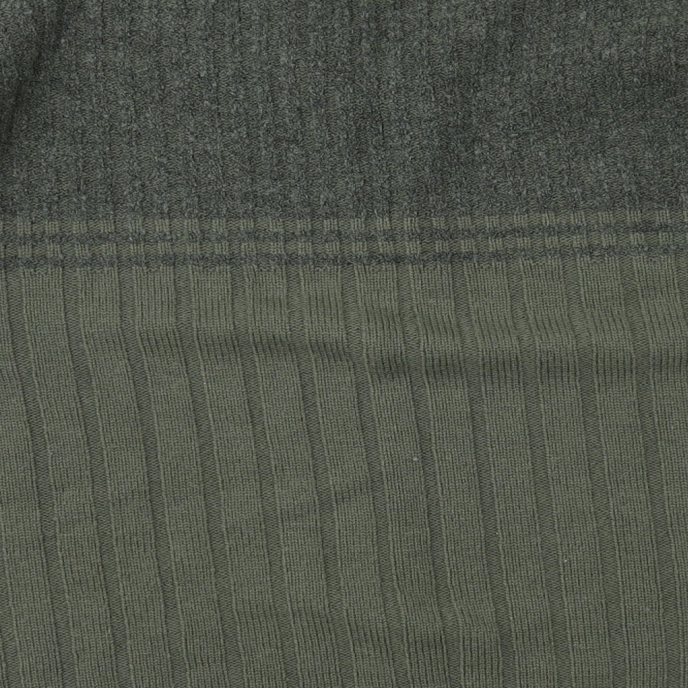 BHS Mens Green  Knit Pullover Jumper Size M