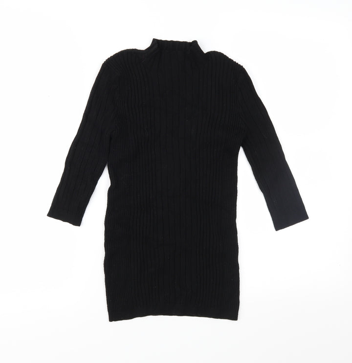 Atmosphere Womens Black  Knit Pullover Jumper Size 10