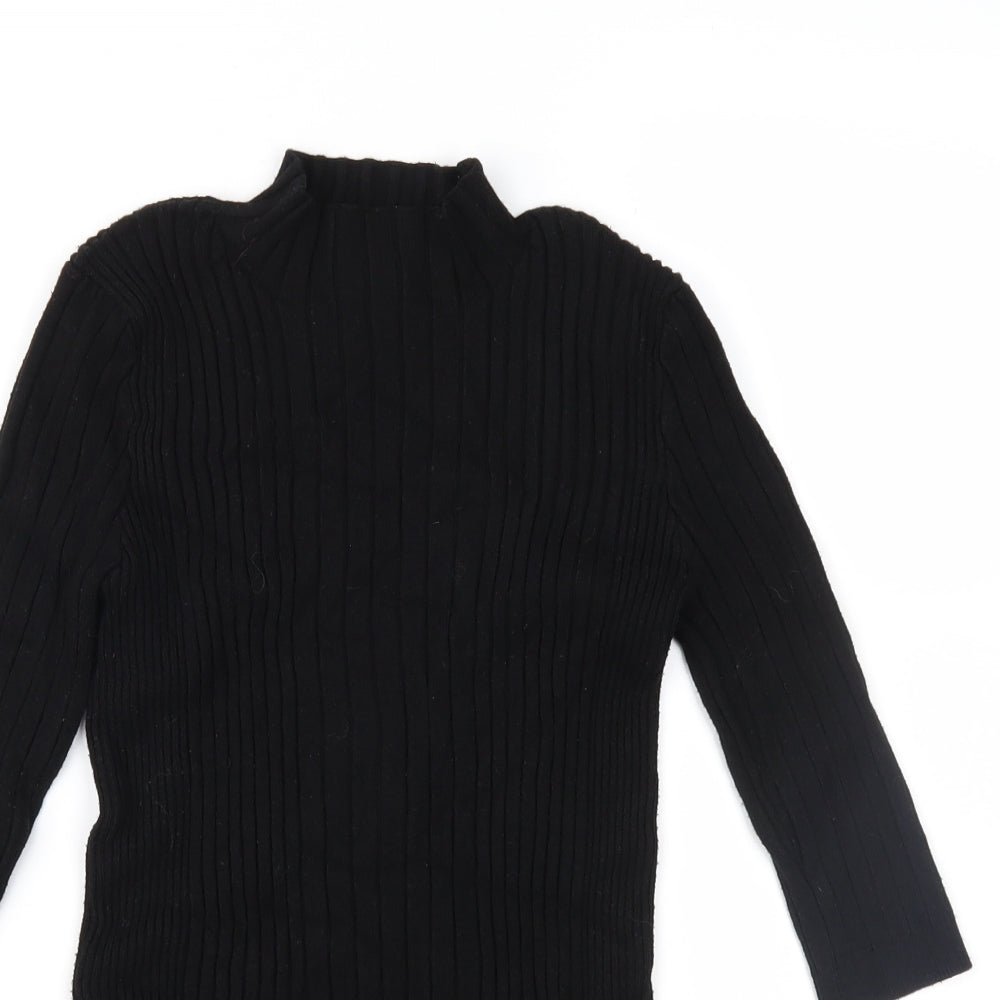 Atmosphere Womens Black  Knit Pullover Jumper Size 10