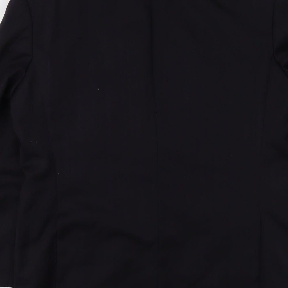 Marks and Spencer Mens Blue Striped  Jacket Suit Jacket Size 40