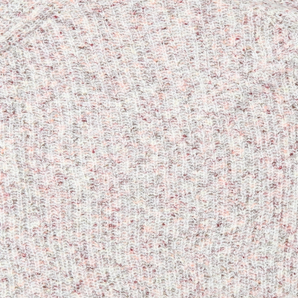 Papaya Womens Pink  Knit Pullover Jumper Size L