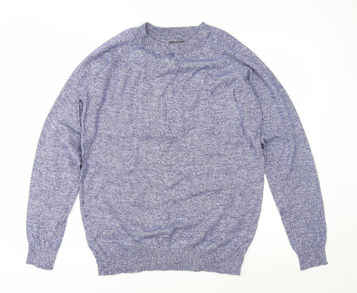 Primark Mens Blue  Knit Pullover Jumper Size S