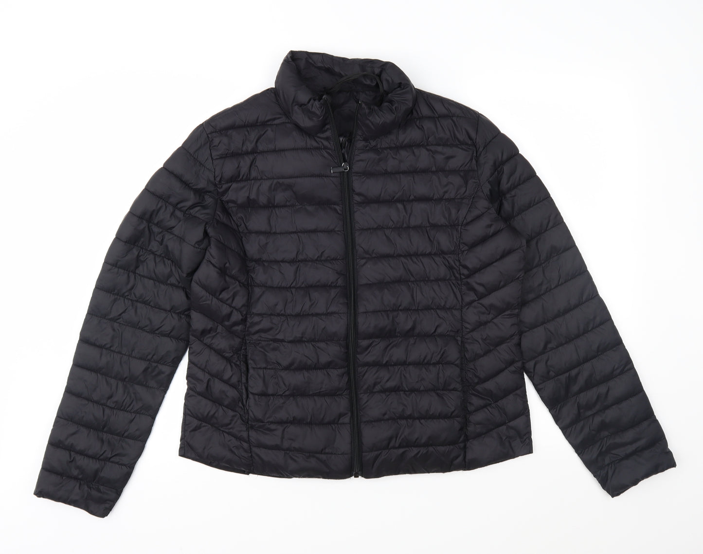 Primark Womens Black   Puffer Jacket Jacket Size M