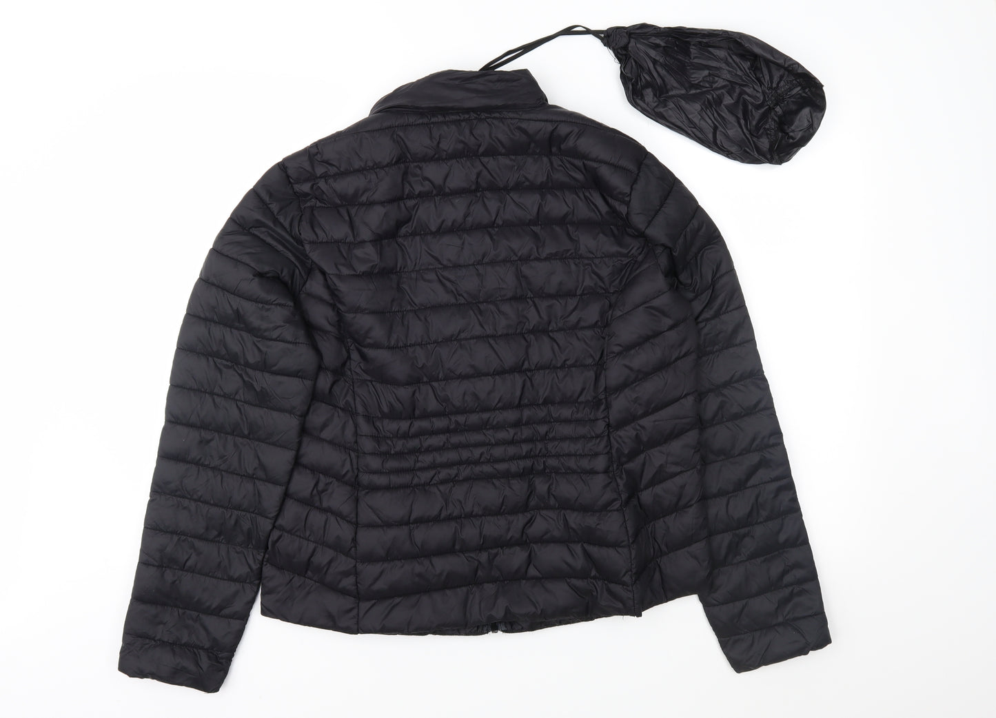 Primark Womens Black   Puffer Jacket Jacket Size M