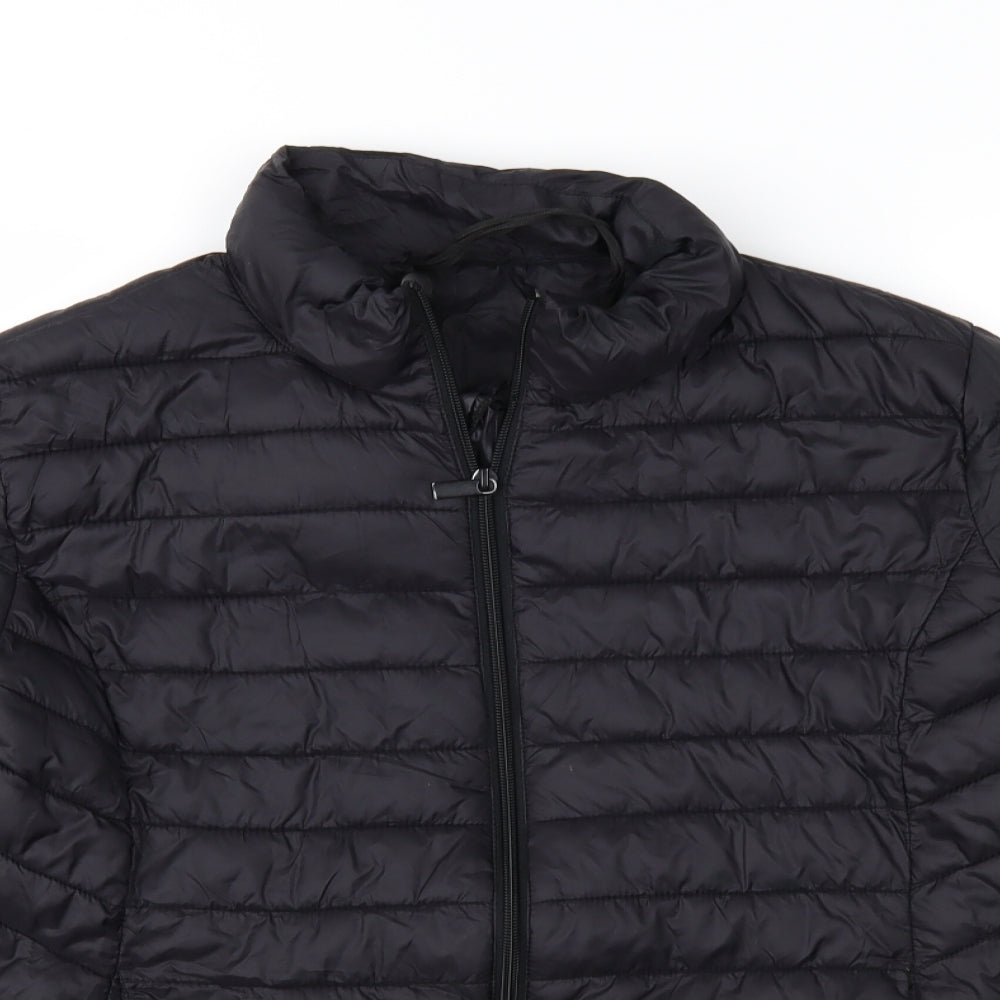 Primark Womens Black   Puffer Jacket Jacket Size M