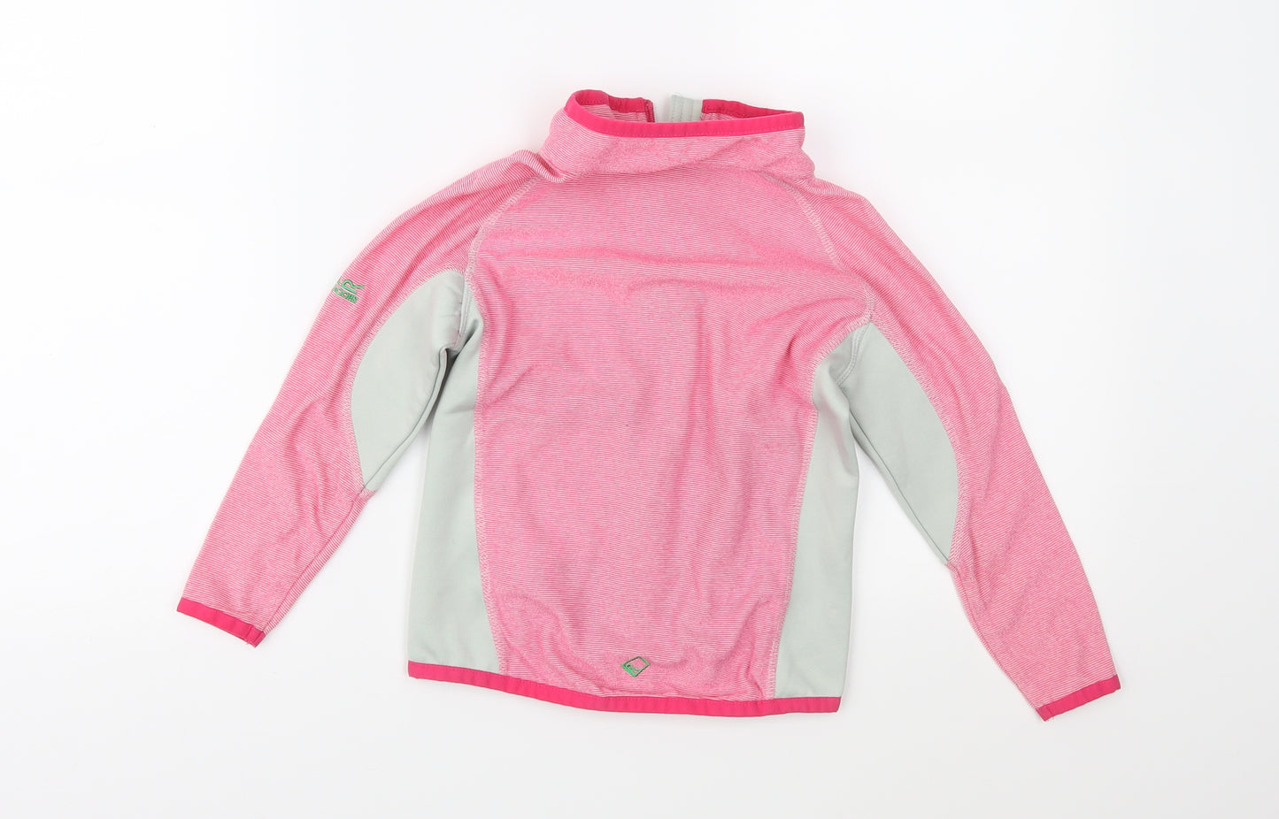 Regatta Girls Pink Striped  Jacket  Size 3-4 Years