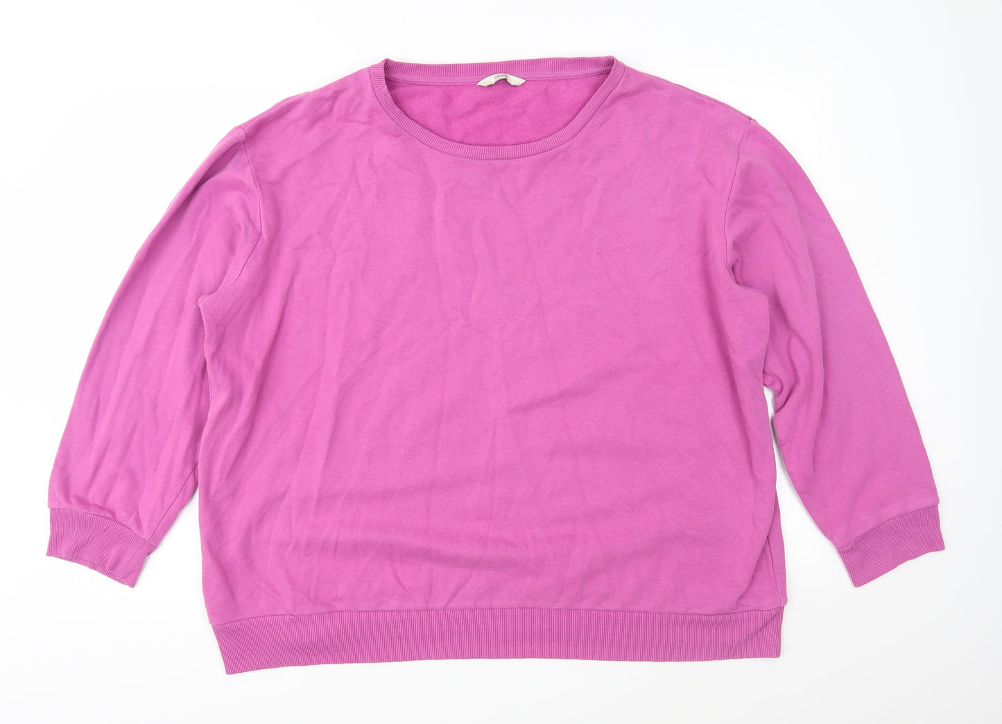 George Womens Purple   Pullover Sweatshirt Size 20