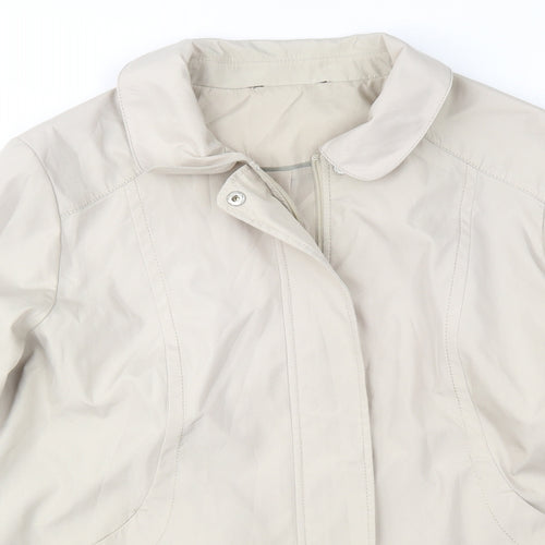 Bonmarché Womens Beige   Jacket Coat Size M