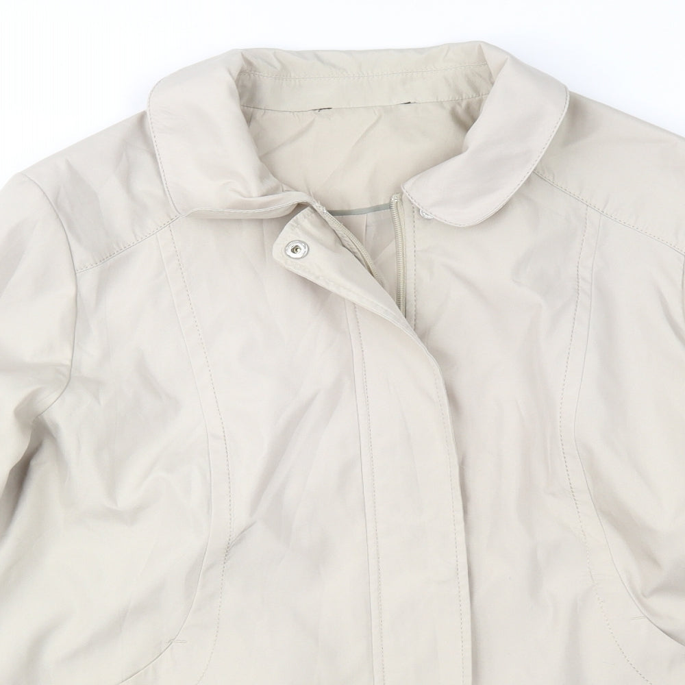 Bonmarché Womens Beige   Jacket Coat Size M