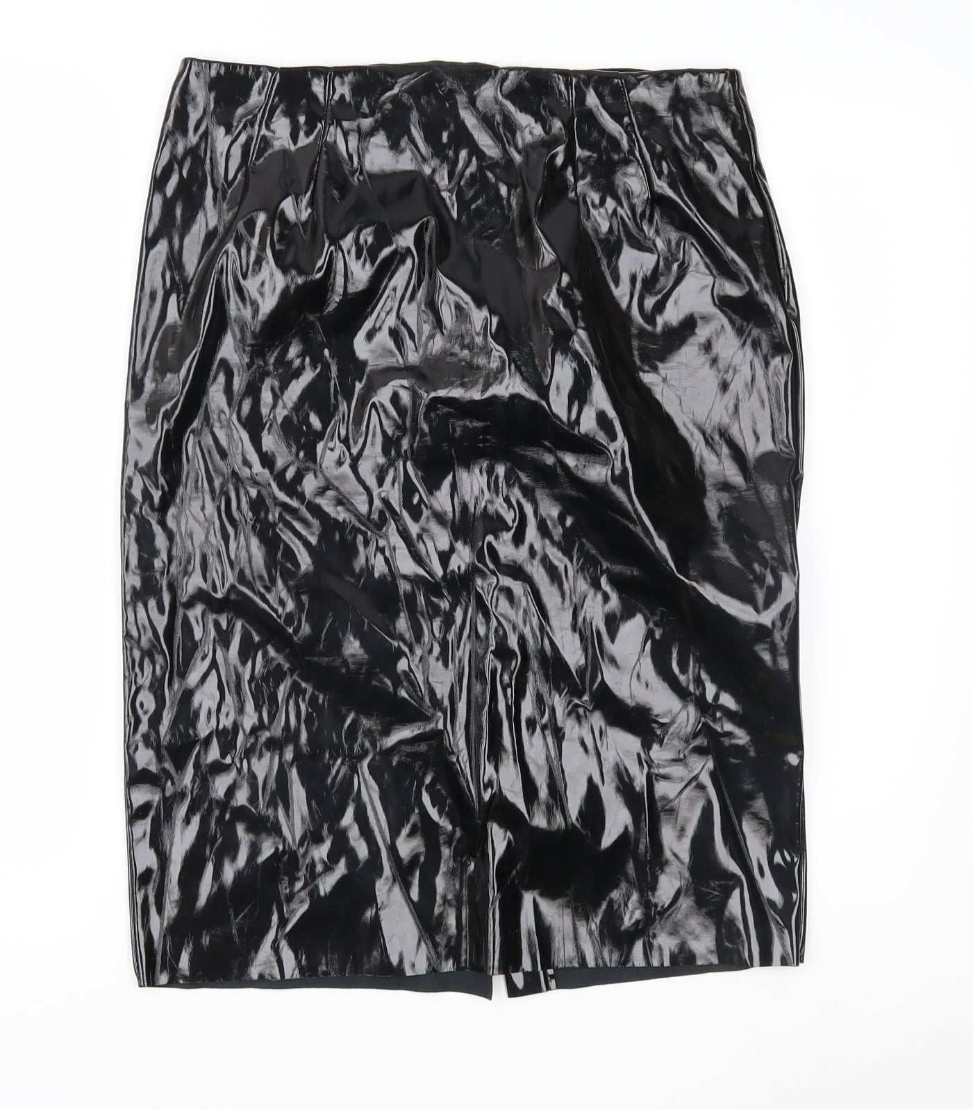Topshop Womens Black   Straight & Pencil Skirt Size 12