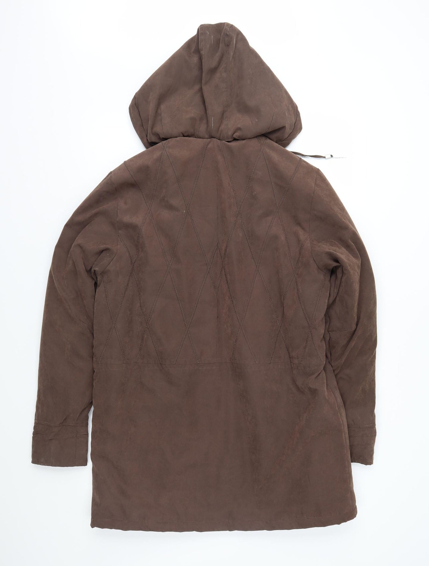 Balmoral Womens Brown   Anorak Coat Size 10