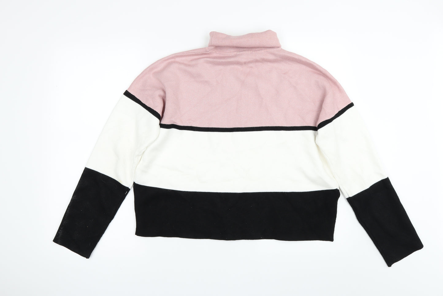 New Look Womens Multicoloured Striped  Pullover Jumper Size M