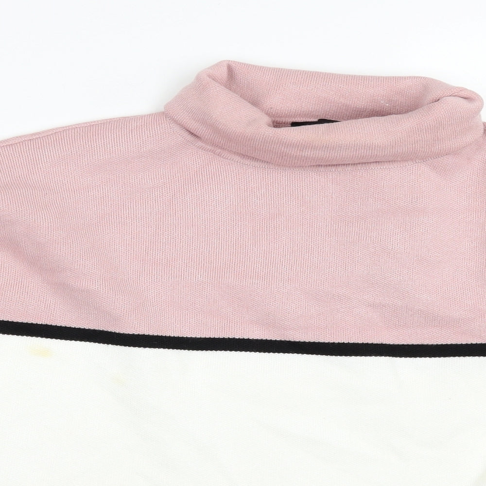 New Look Womens Multicoloured Striped  Pullover Jumper Size M