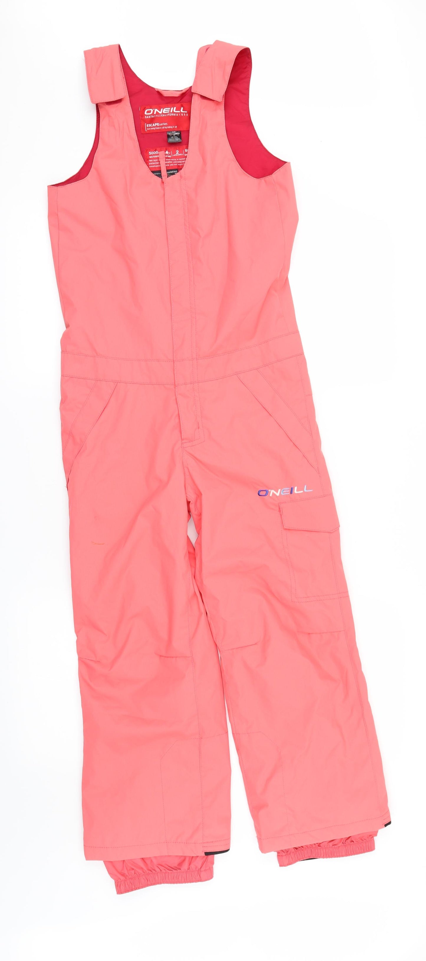 O'Neill Girls Orange   Rain Trousers Trousers Size 8 Years