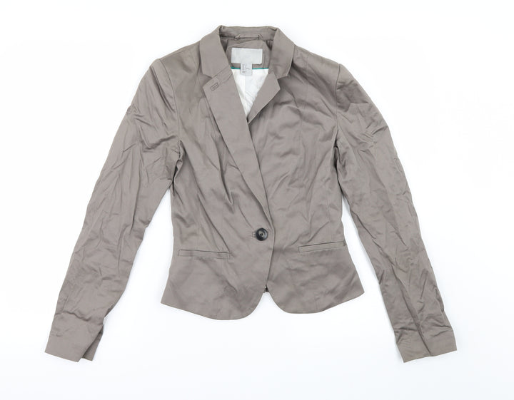 H&M Womens Brown   Jacket  Size 4