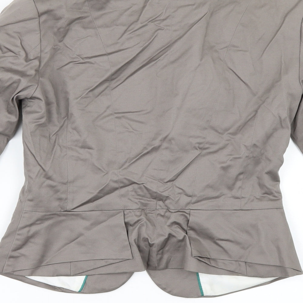 H&M Womens Brown   Jacket  Size 4