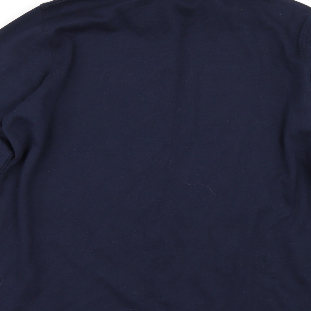 Alice Callina Womens Blue   Henley Jumper Size 16