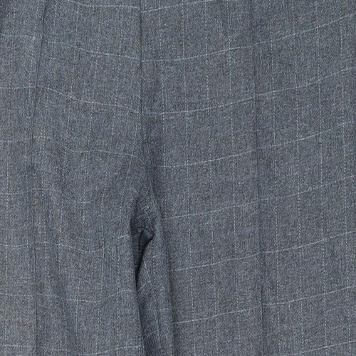 EWM Womens Green Check  Trousers  Size 16 L26 in