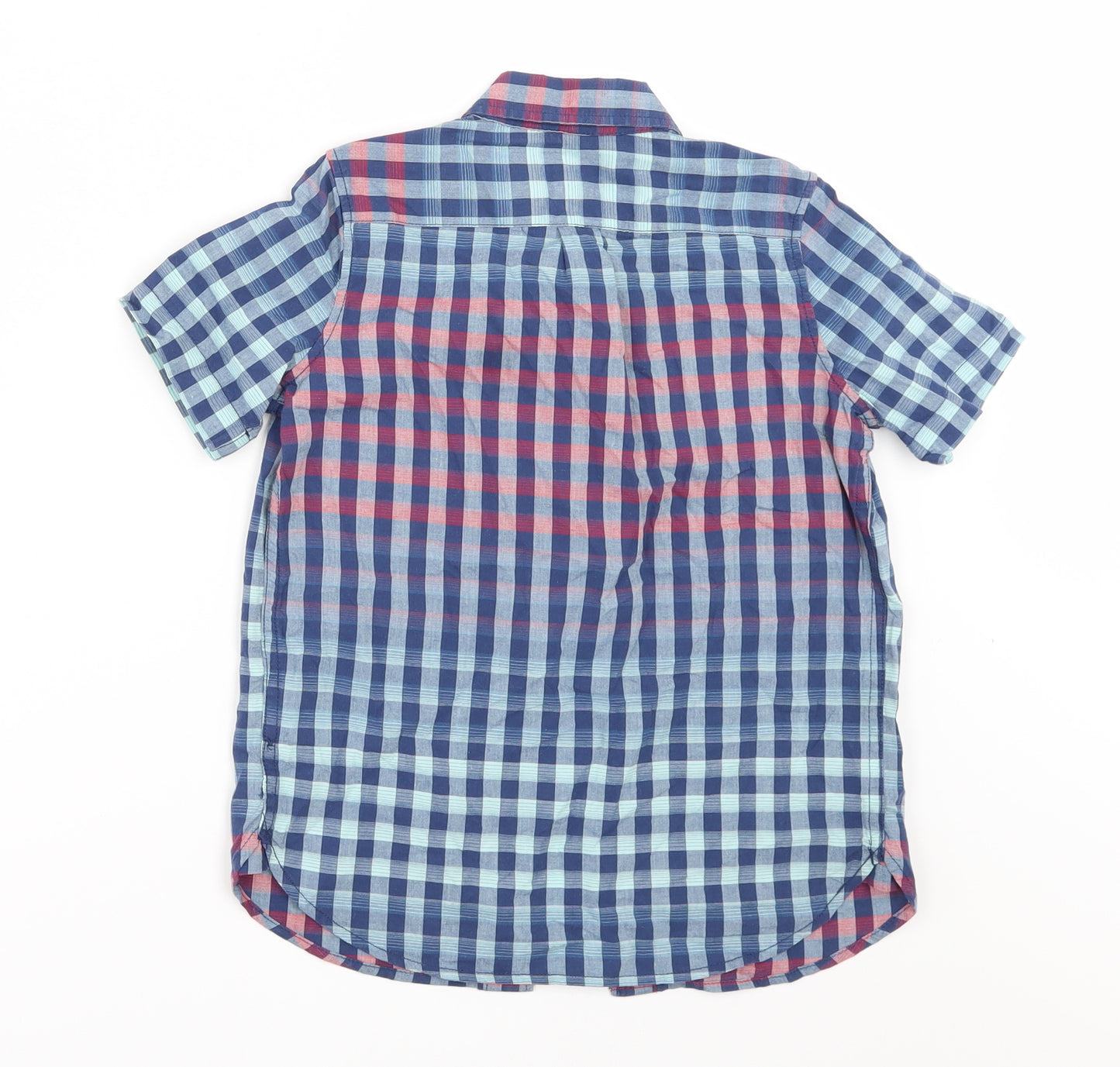 Gap Boys Black Check  Basic Button-Up Size 4-5 Years