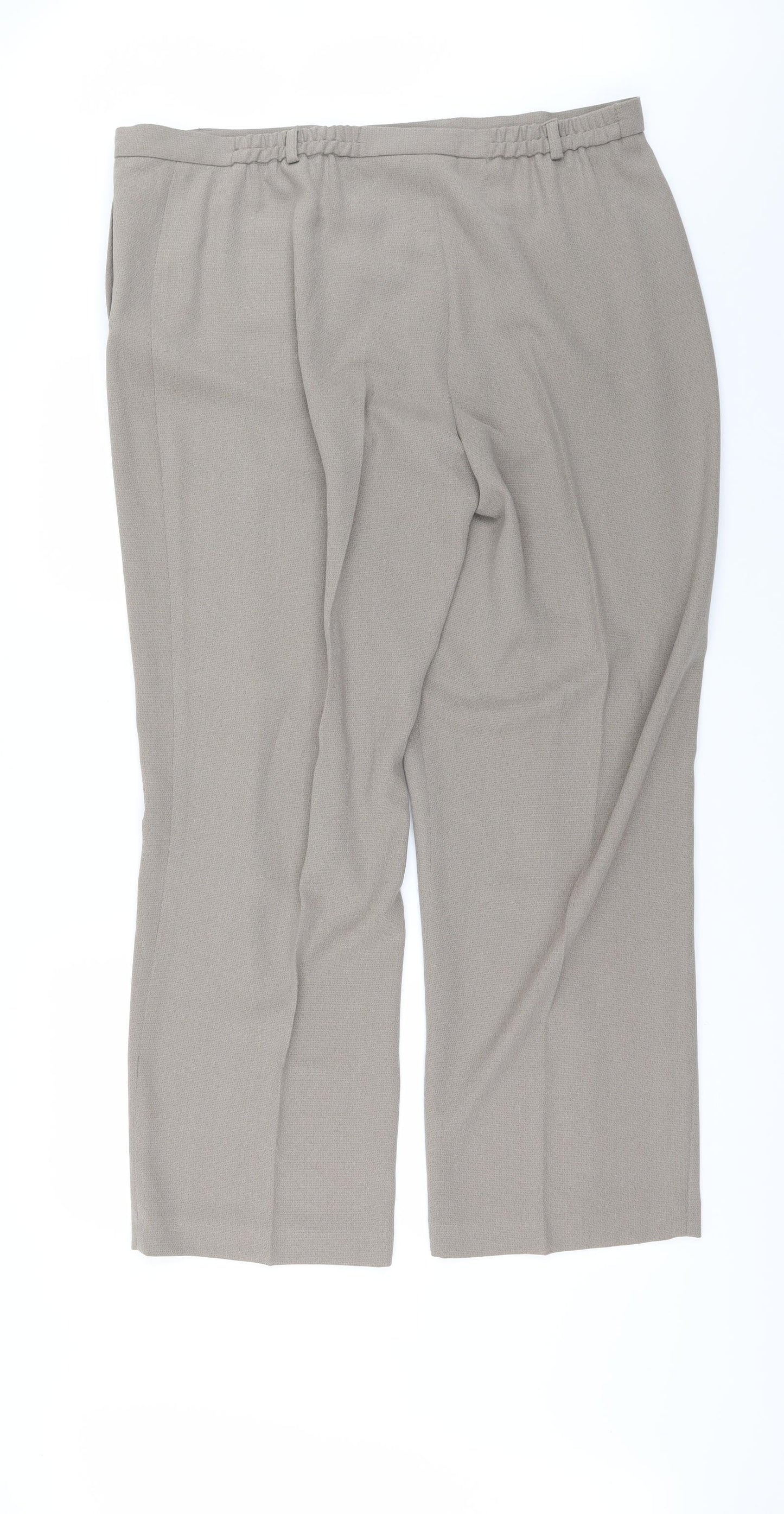 BHS Womens Beige   Trousers  Size 20 L29 in