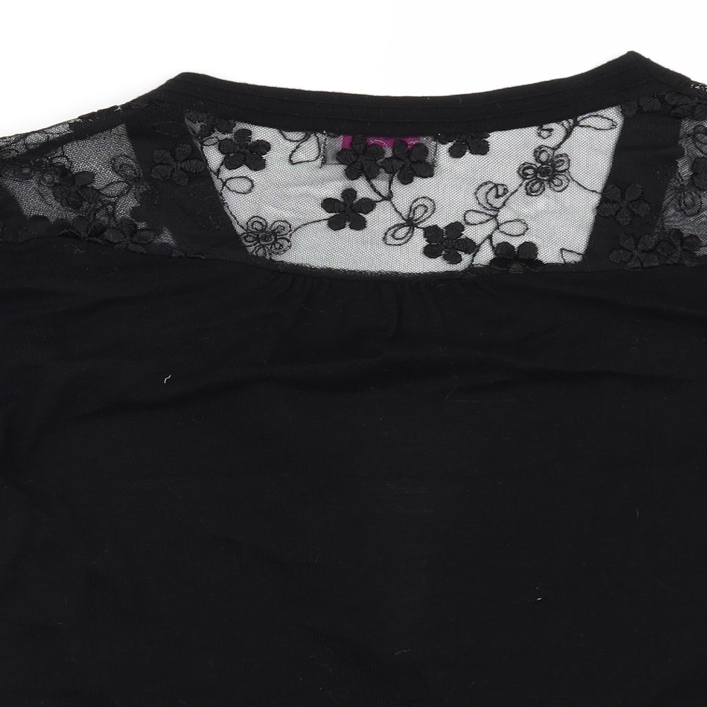 BE BEAU Womens Black   Shrug Jumper Size 16