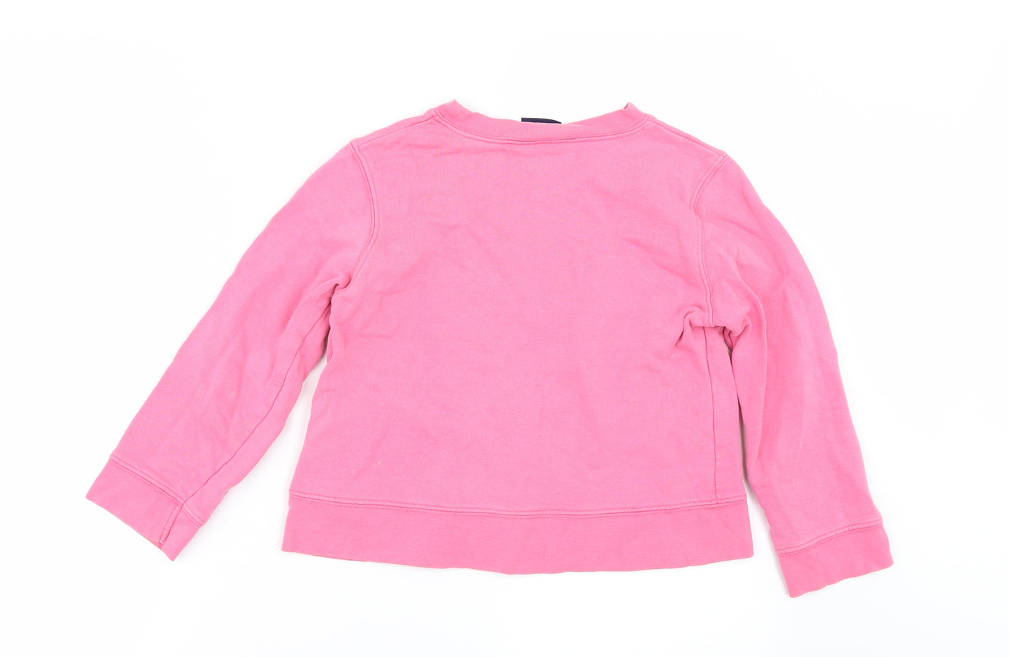 Mini Boden Girls Pink   Pullover Sweatshirt Size 7-8 Years