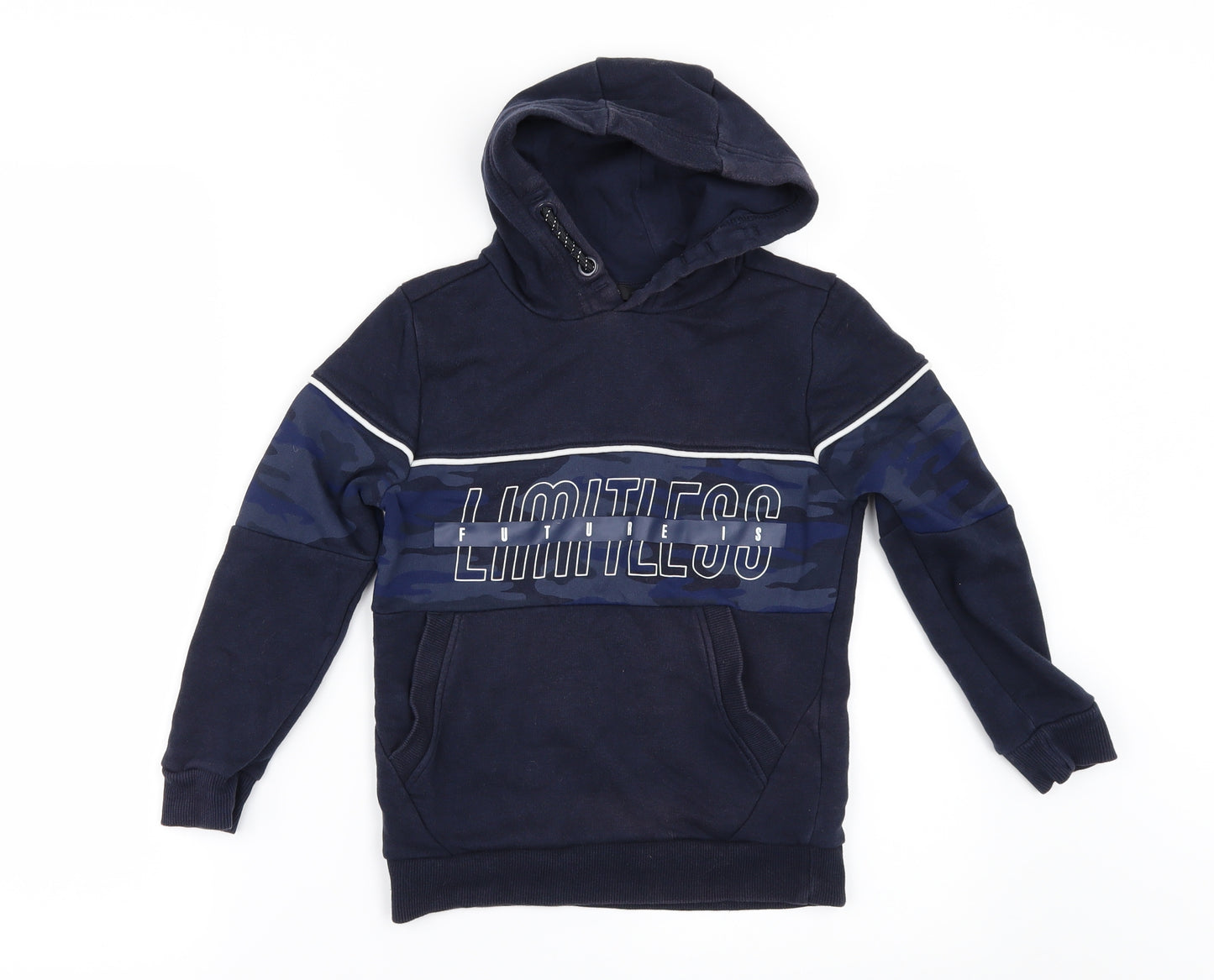 George Boys Blue   Pullover Hoodie Size 6-7 Years