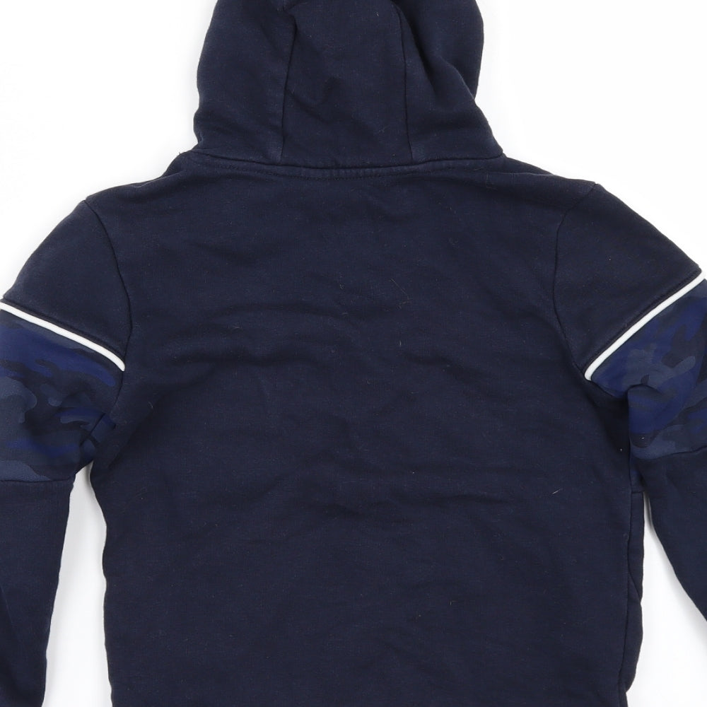 George Boys Blue   Pullover Hoodie Size 6-7 Years