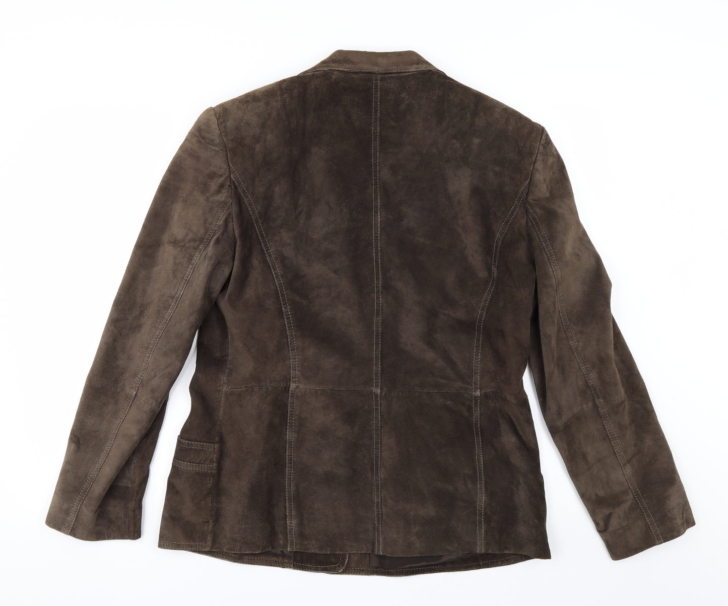 Gerry Weber Womens Brown   Jacket  Size 10  - suede