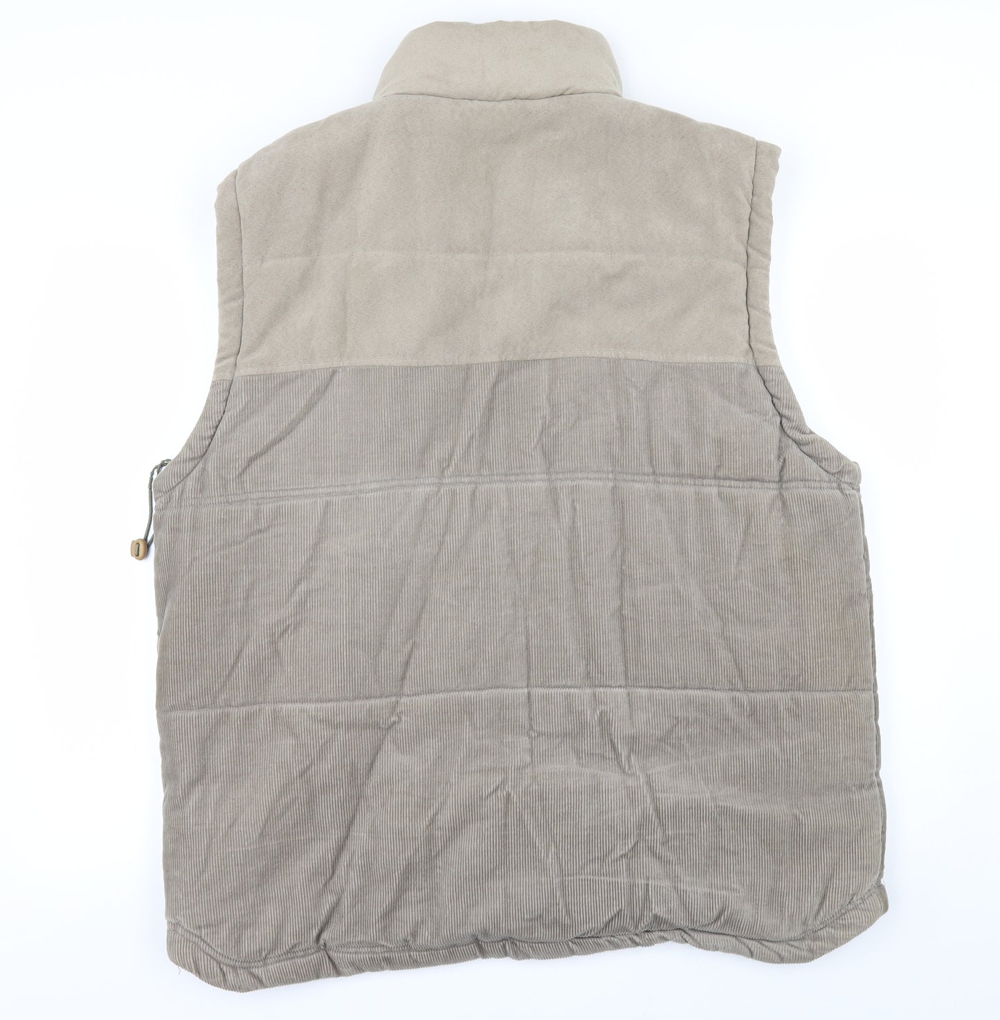 Champion Mens Beige  Corduroy Gilet Jacket Size XL  - Bodywarmer