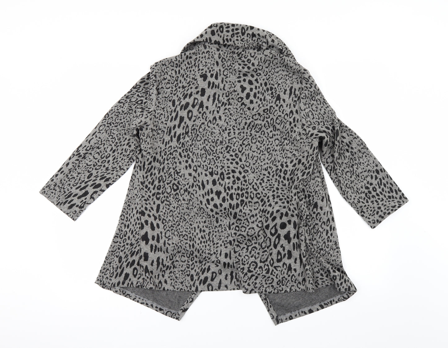 Marks and Spencer Womens Beige Animal Print  Pullover Jumper Size 12